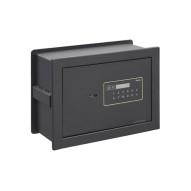 Caja fuerte seguridad kuro empotrar electronica + llave arregui 260 x 360 x 150/250 mm grafito