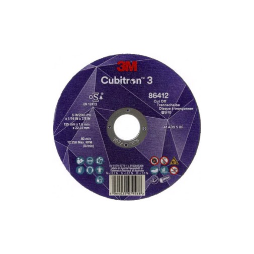 Disco corte desbaste cubitron 3 95344 36+ T27 115X4,2X22,23MM