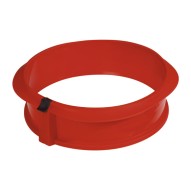 Molde desmontable Ø23 7CM silicona rojo lekue