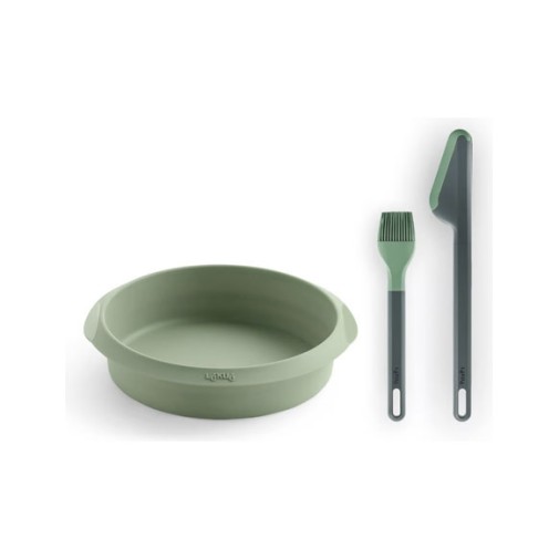 Molde 20CM+PINZAS+PINCEL kit freidora aire kit esencial lekue