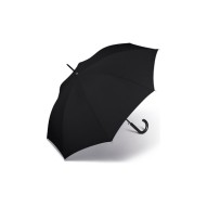 Paraguas hombre largo automatico liso negro cuatro gotas