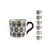 Taza stoneware whera surtido 22 cl te h&h