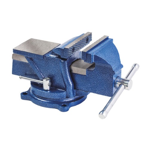 Tornillo banco base giratoria 100 mm nivel