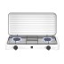 Cocina camping GAS con tapa 2 fuegos ambit