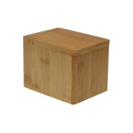 Salero bambu 10 x 13 x 10 cm versa