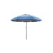 Parasol playa aluminio Ø180 cm upf 50+ rayas azul import