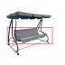 Cojin para balancin cod. 23003802 gris import