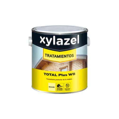 Tratamiento protector madera total plus wb 2,5 l xylazel