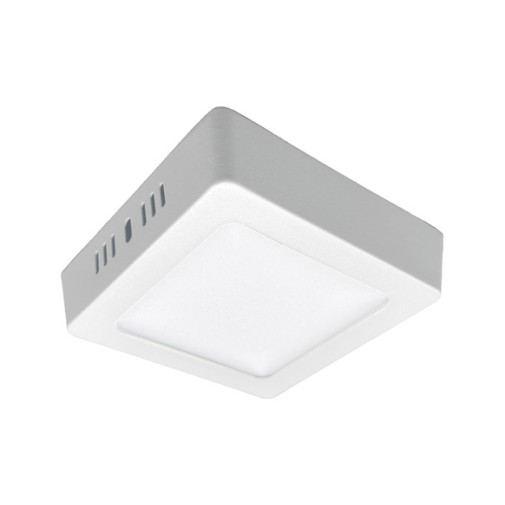 Downlight LED superficie cuadrado blanco kone 27,7CM 24W 2400LM 4000K cristalrecord