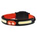 Curvbeam 600 flex headlamp- frontal 600 lm recargable o pilas flex poqer 6 modos de LUZIPX4 nebo