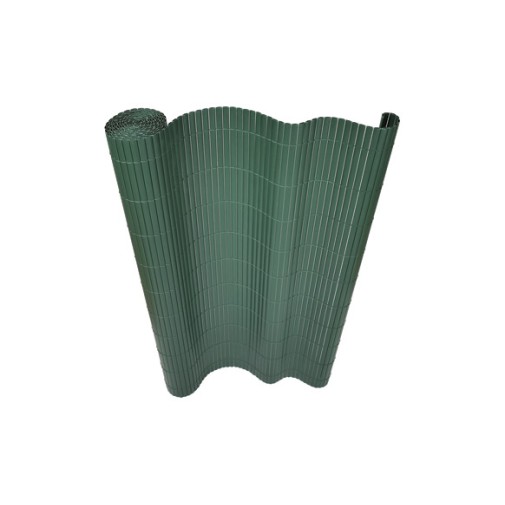 Cañizo PVC doble cara 14 mm 2 x 3 m verde Natuur