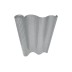 Cañizo PVC reforzado 2 tabiques 19 mm 2 x 3 m gris Natuur