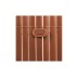 Sistema fijacion 26 uds 1,9 x 3,3 cm marron catral