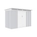 Caseta metalica 3,96 m² 279 x 142 x 184 cm plata Natuur