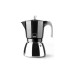 Cafetera acero + aluminio induccion elba 12 tazas negra Ibili