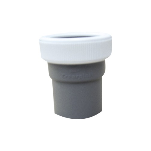 Racor PVC para tubo liso Ø 40 mm 1"½ crearplast