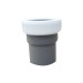 Racor PVC para tubo liso Ø 40 mm 1"½ crearplast