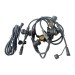 Guirnalda 10 x E27 IP44 7.5M extensible negro guirnalda 10X E27 IP44 7.5M extensible negro cristalre