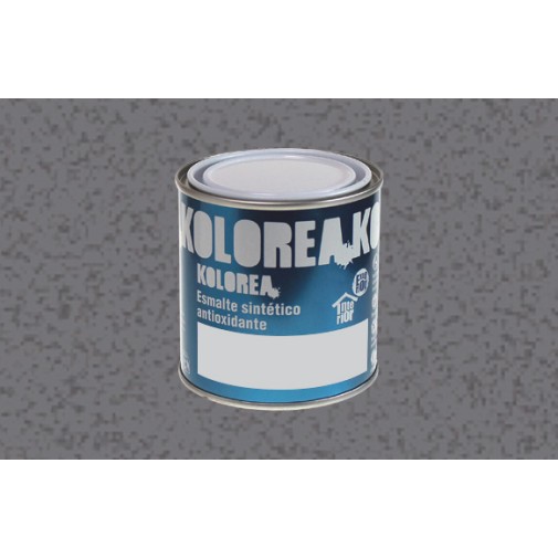 Esmalte sintetico antioxido forja 250 ml gris kolorea