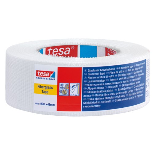 Cinta juntas fibra de vidrio profesional 90MX048MM Tesa tape