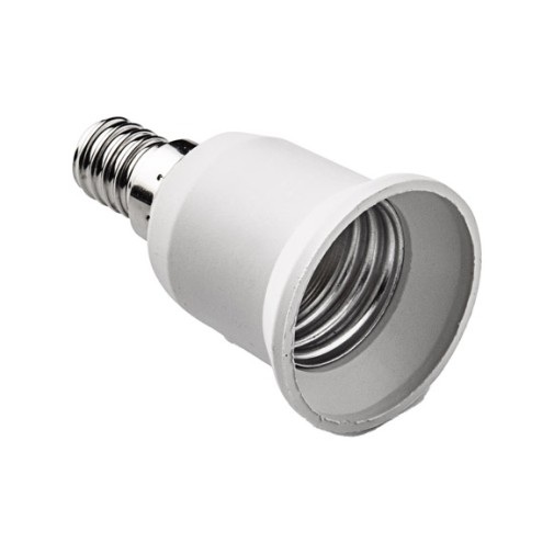 Adaptador portalamparas E-14 a E-27 Famatel