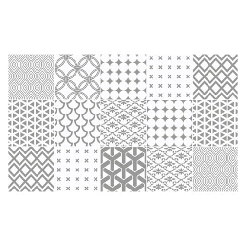 Alfombra vinilica estampada patch textil 45X75CM stor planet