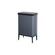 Cubo rectangular iml con patas verto 54L azul petroleo curver