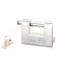 Candado rectangular 770R acorazado antipalanca 90 mm cromado baton