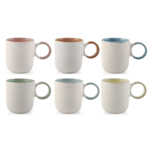 Taza porcelana atelier 35CL surtido h&h