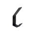 Gancho pared 12 x 2,5 cm negro mate nesu