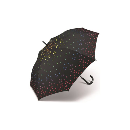 Paraguas mujer largo automatico topos surtidos rainbow dots cuatro gotas