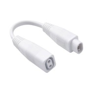 Cable empalme luminaria LED T5 15CM 2 pins IP65 matel