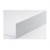 Angulo aluminio 2M 2X2CM blanco arcansas