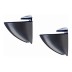 Soporte estante junior clip negro 2UDS fepre