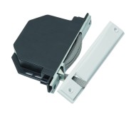 Recogedor persiana embutir 20MM c/cinta pintas blanca gaviota