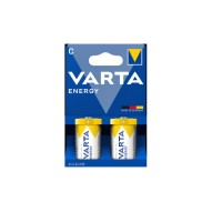 Pila alcalina energy LR14C 2 unidades Varta