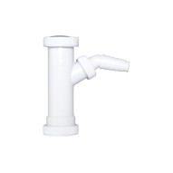 Enlace recto sifon con toma lavadora Ø 40 mm 1"½ crearplast