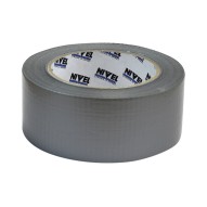 Cinta americana basica 50 m x 48 mm gris nivel