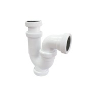 Sifon curvo extensible Ø 40 mm 1" 1/2" crearplast