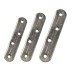 Placa ensamble recto acero bicromatado 60X16MM 100UDS Micel