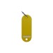 Portaetiqueta llaves plastico amarillo 100UDS Micel
