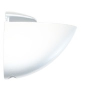 Soporte estante pelicano 75X65MM blanco 2UDS Micel