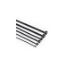 Brida nilon dentada negra 3,6 x 370 mm 100 uds ironside