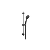 Set barra ducha young line acero INOX negro mate 66 cm wenko