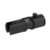 Soporte ajustable cabezal ducha negro liberta wenko