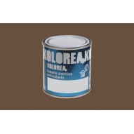 Esmalte sintetico antioxido brillo 250 ml pardo kolorea