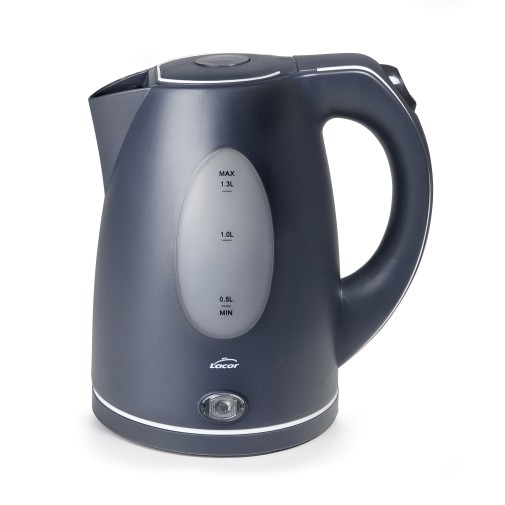 Hervidor de agua gris 2200 W 1,3L Lacor
