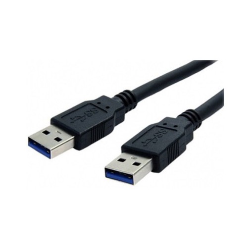 Cable USB a/ USB a macho/macho 2M negro axil