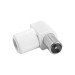 Conector antena coaxial macho acodado 9,5MM axil