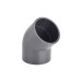 Codo PVC presion h-h 45º Ø63MM hidrotecnoagua
